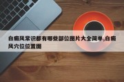 白癜风常识都有哪些部位图片大全简单,白癜风穴位位置图